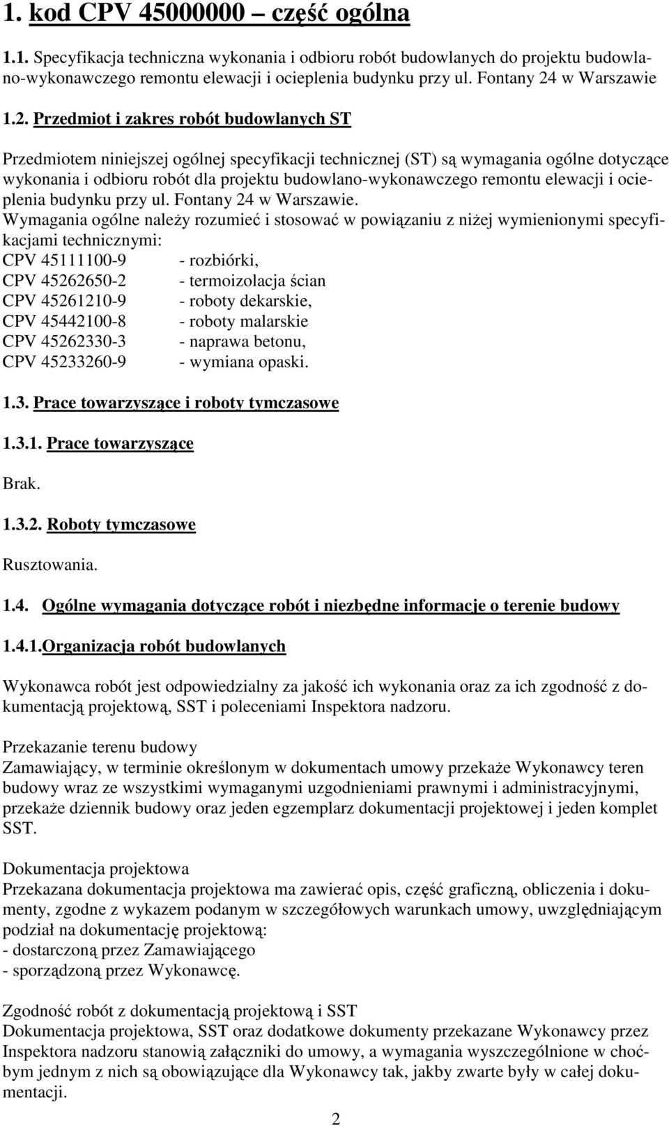 w Warszawie 1.2.