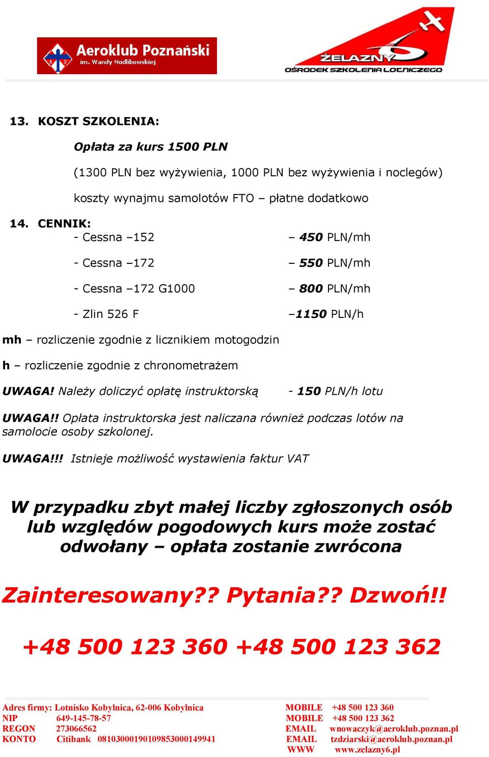 chronometrażem UWAGA!