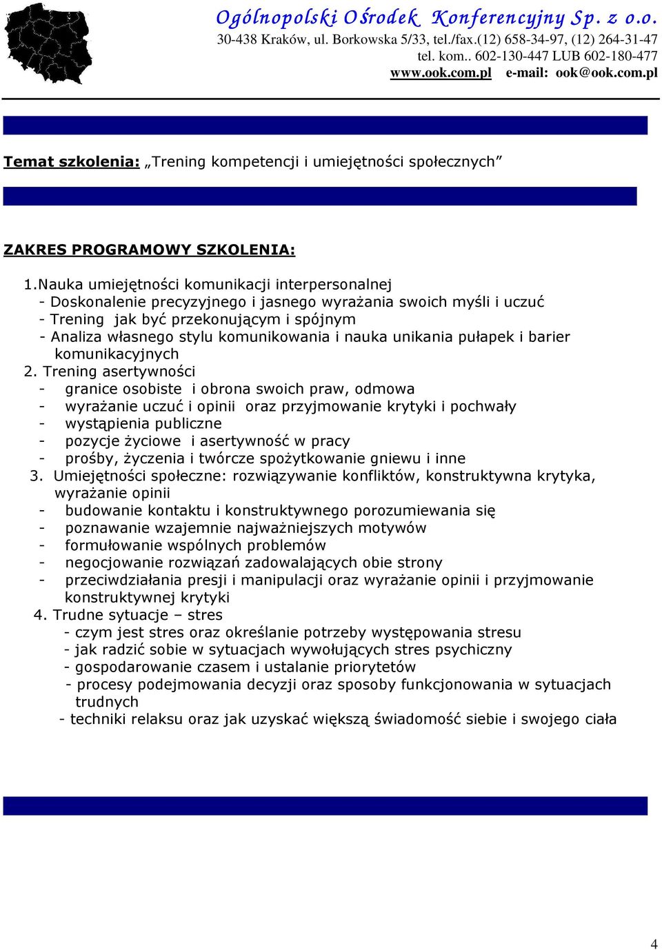 nauka unikania pułapek i barier komunikacyjnych 2.