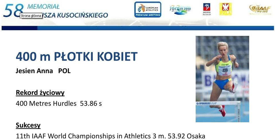 86 s 11th IAAF World