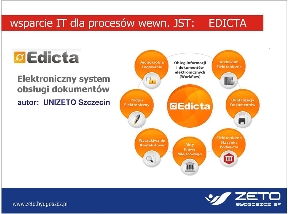 Elektroniczny system