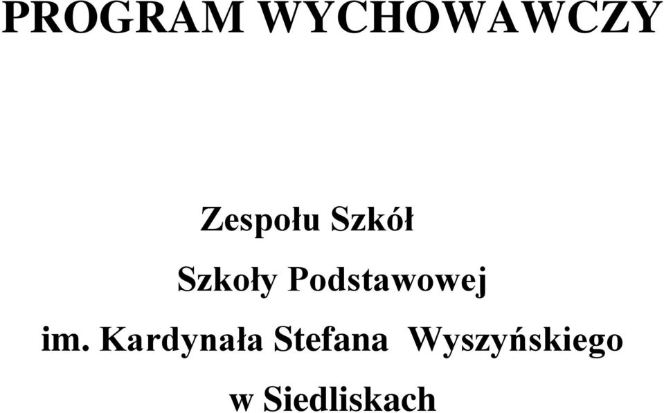 Podstawowej im.