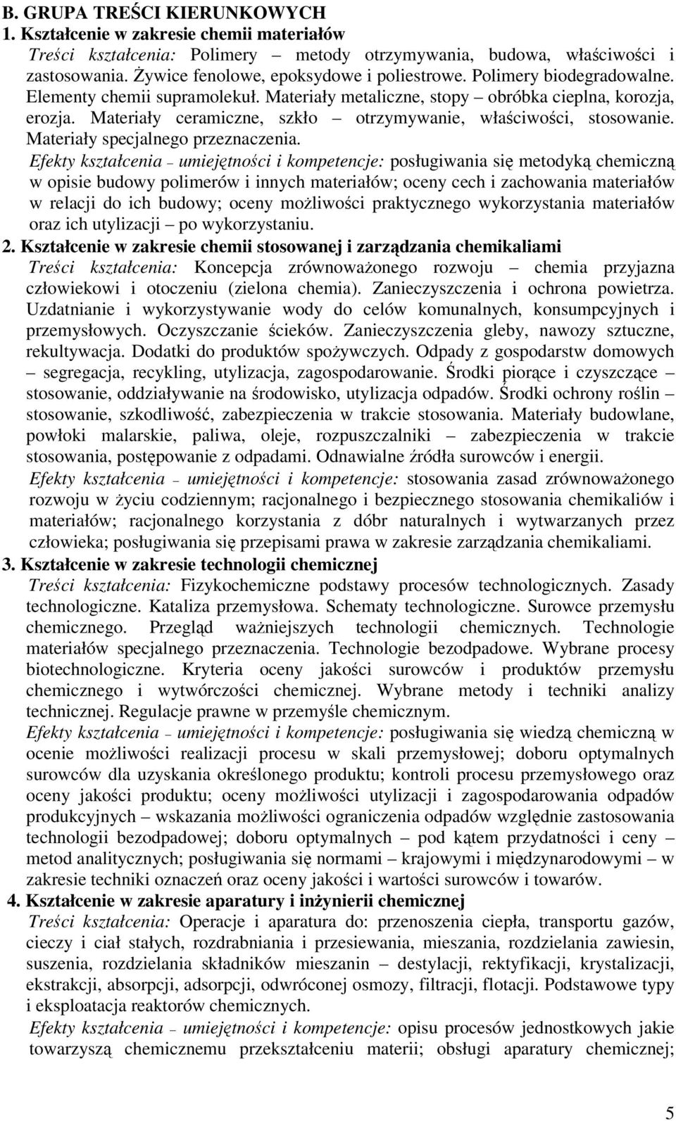 Materiały specjalnego przeznaczenia.