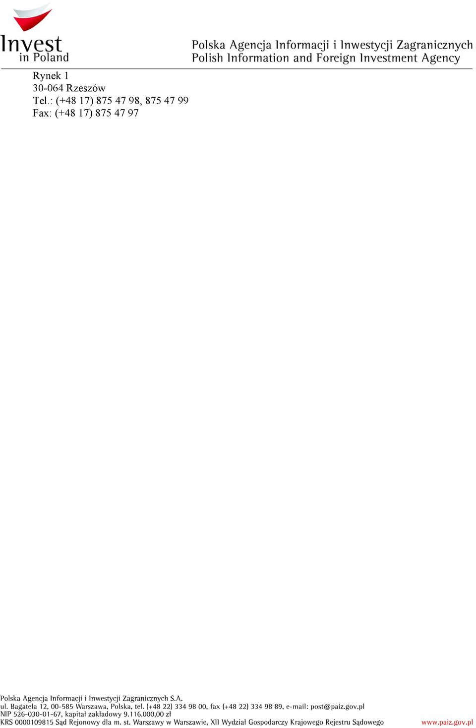 : (+48 17) 875 47