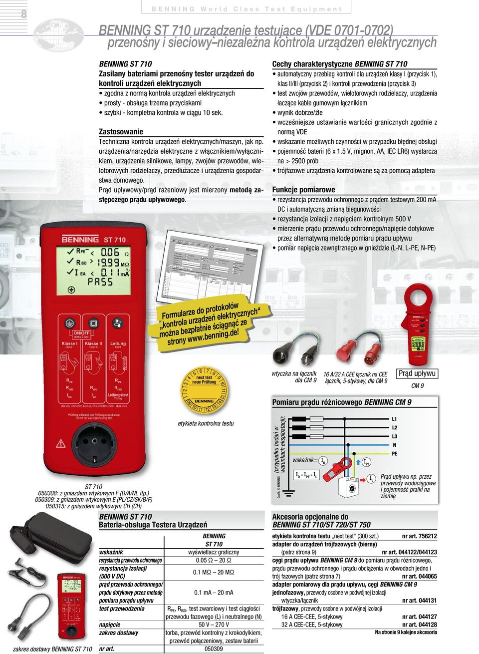 Zastosowanie Techniczna kontrola urządzeń elektrycznych/maszyn, jak np.