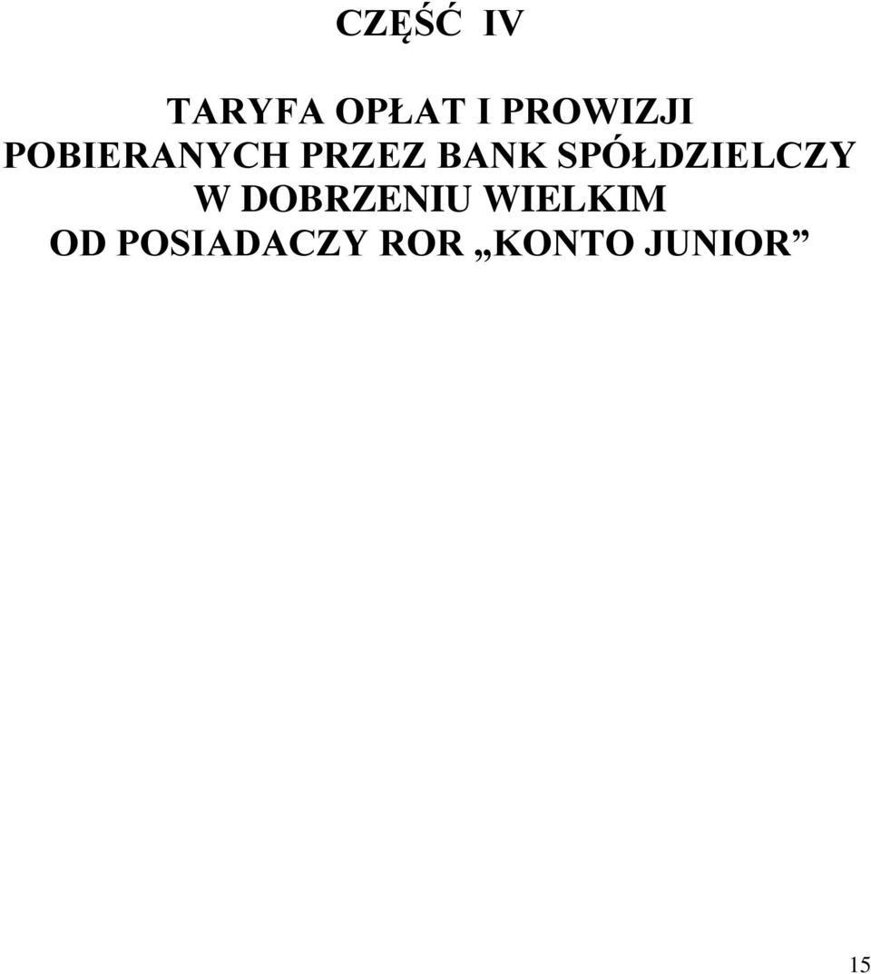 BANK SPÓŁDZIELCZY W DOBRZENIU