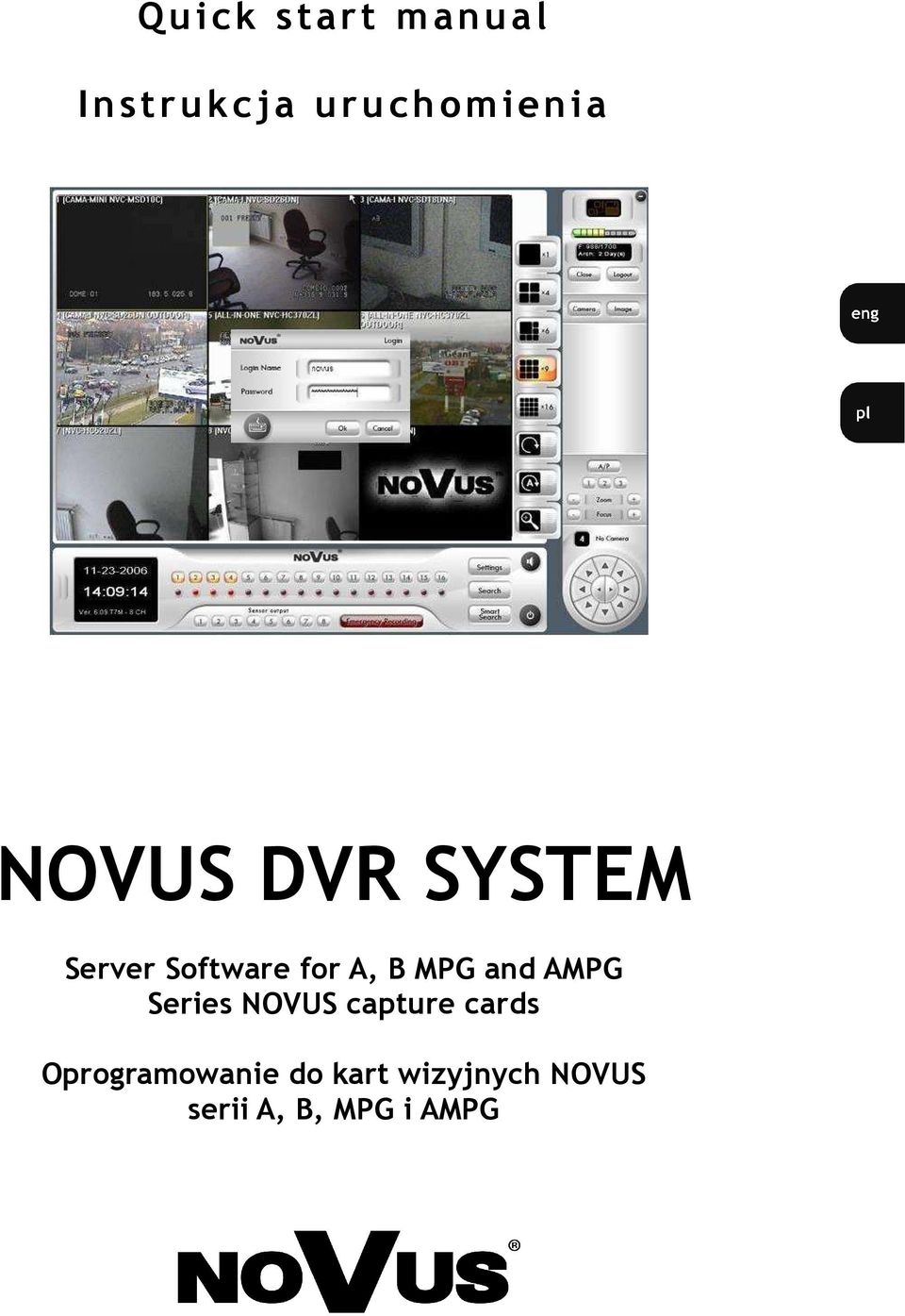 and AMPG Series NOVUS capture cards