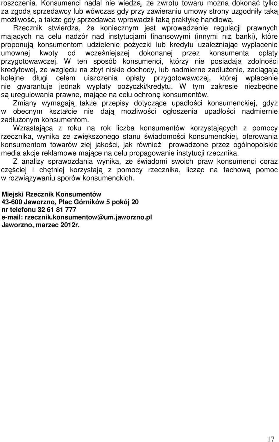 praktykę handlową.