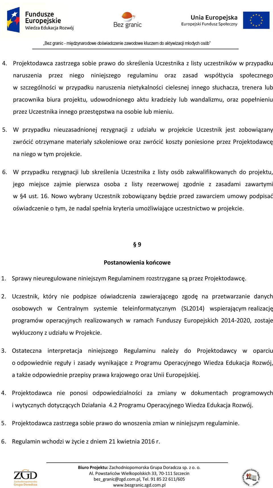 przestępstwa na osobie lub mieniu. 5.