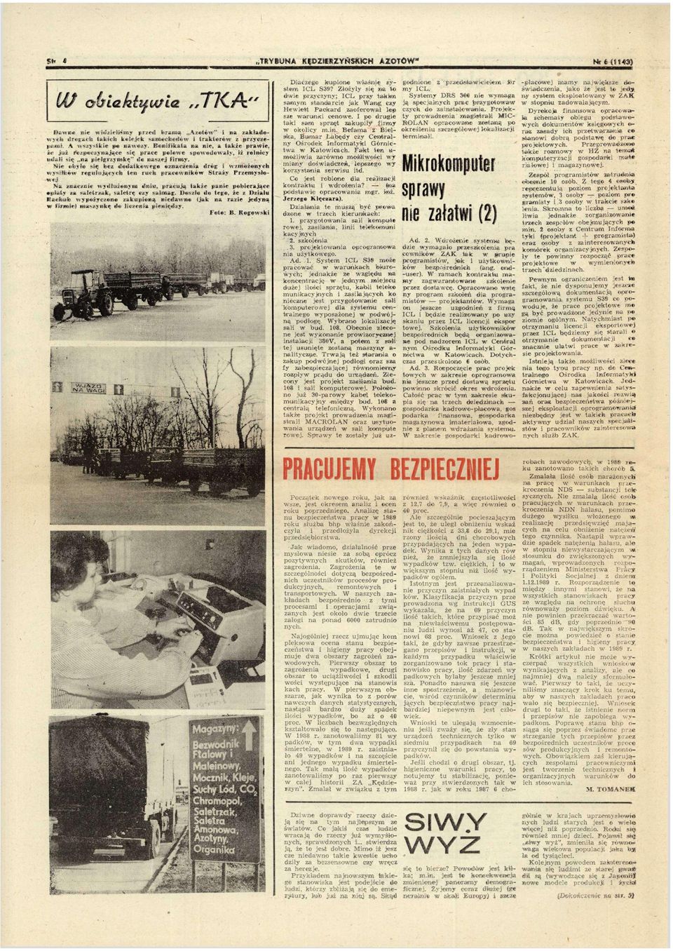 I po druge ty proadena ygstral M I C tak sam spręt akupły f r m y R O L A N opracoane os-aną po okolcy m.n. Befama ż B e l - określenu scegółoej lokalacj ska, Bumar Łabędy cy Central- terml.
