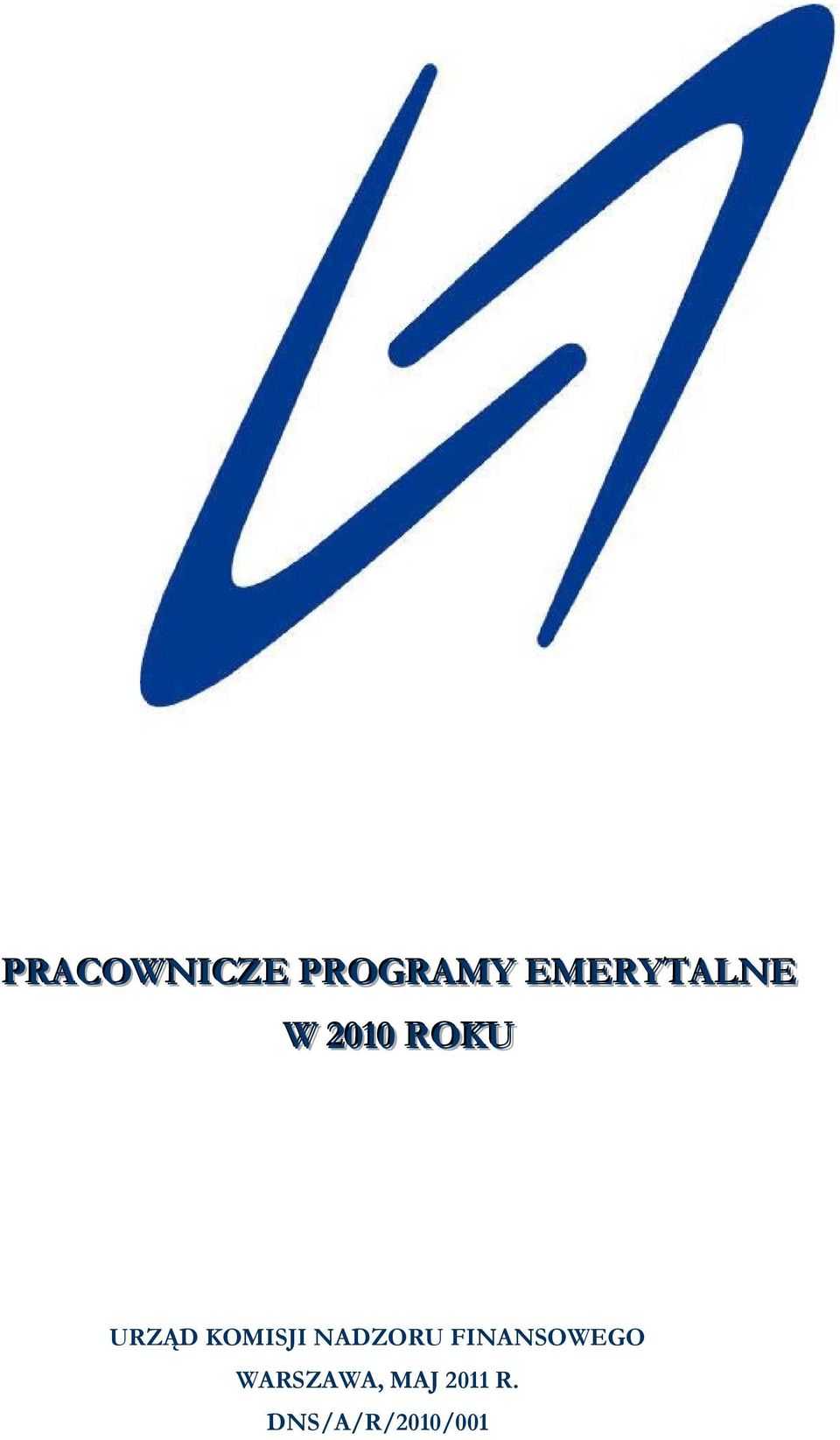 KOMISJI NADZORU FINANSOWEGO