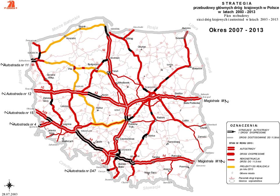 A Gorzyczki Cieszyn 4 6 4 Grudziądz Zwardoń GDAŃSK 6 6 Toruń 4 60 4 46 6 4 Włocławek ŁÓDŹ Bielsko Biała 44 Chyżne 4 4 Elbląg 0 A 0 Częstochowa KATO WICE 4 0 4 6 0 Piotrków Tryb.