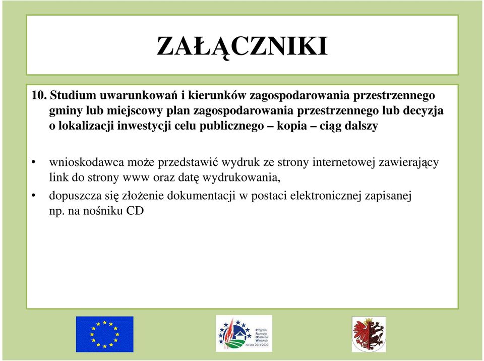 dalszy wnioskodawca może przedstawić wydruk ze strony internetowej zawierający link do strony www