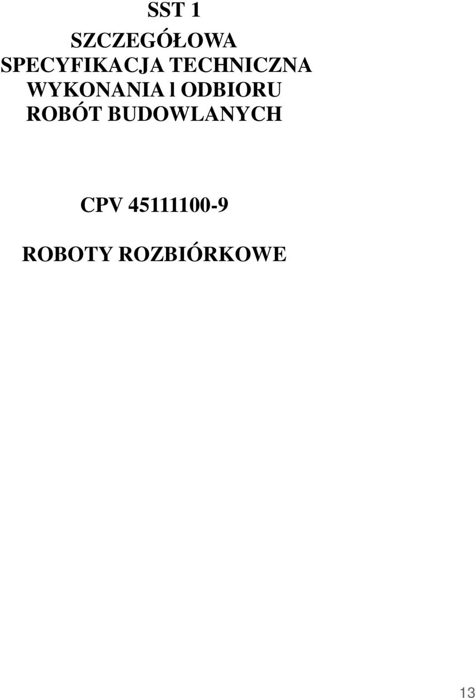 WYKONANIA l ODBIORU ROBÓT