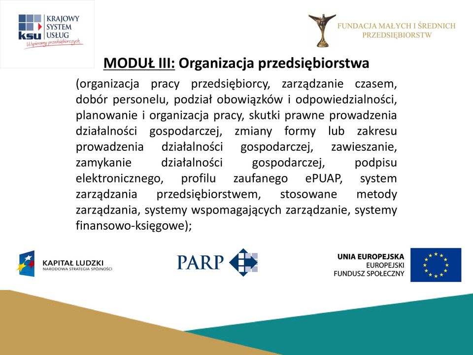 prowadzenia działalności gospodarczej, zawieszanie, zamykanie działalności gospodarczej, podpisu elektronicznego, profilu zaufanego