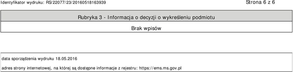 05.2016 adres strony internetowej, na której są