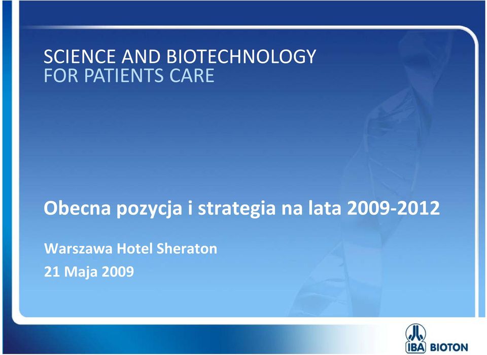 strategia na lata 2009 2012