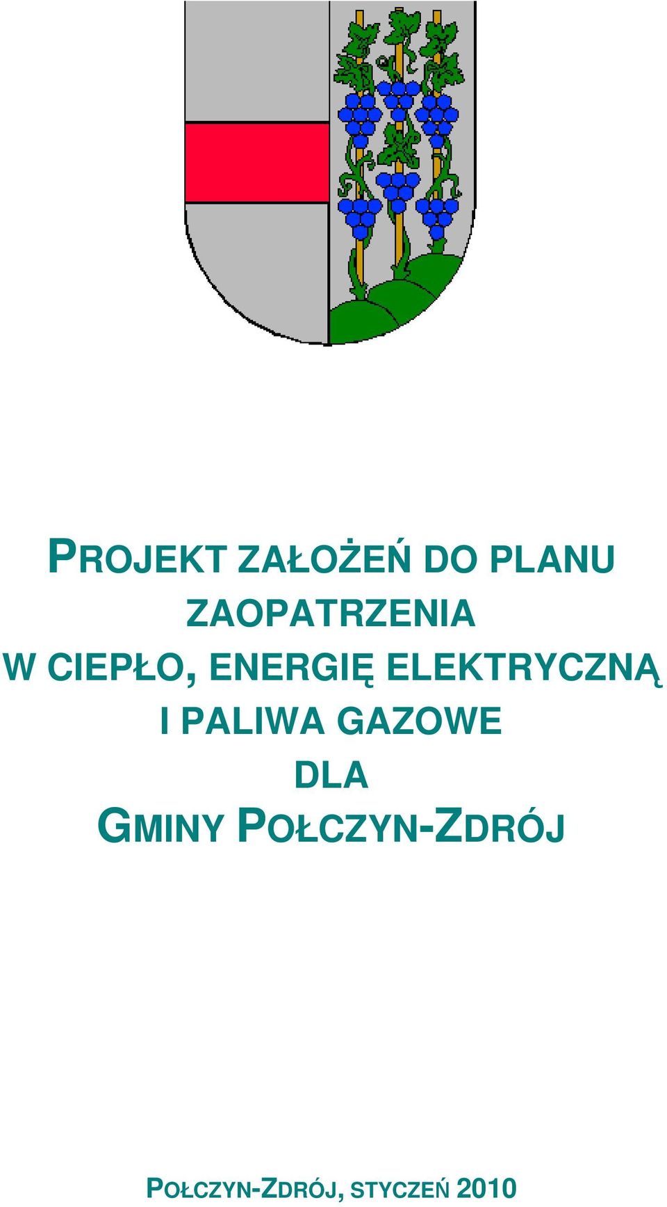 ELEKTRYCZNĄ I PALIWA GAZOWE DLA