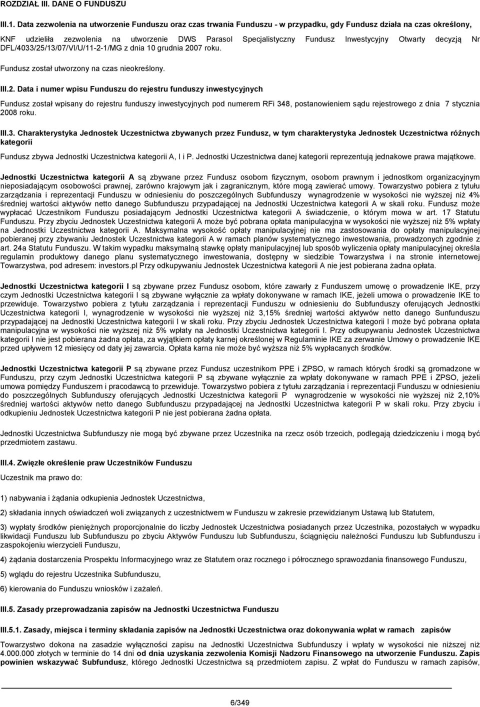 Inwestycyjny Otwarty decyzją Nr DFL/4033/25