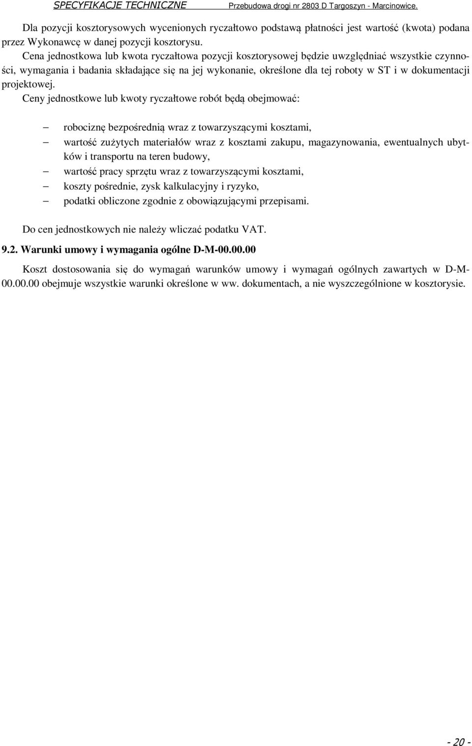 projektowej.