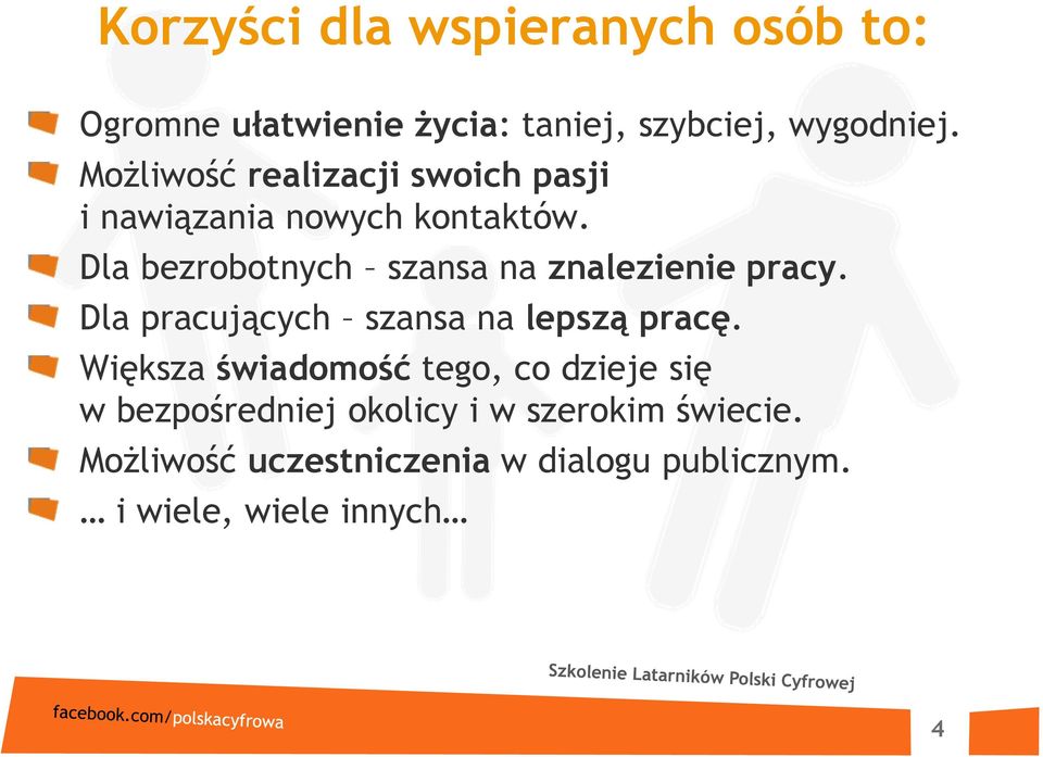 Dla bezrobotnych szansa na znalezienie pracy. Dla pracujących szansa na lepszą pracę.