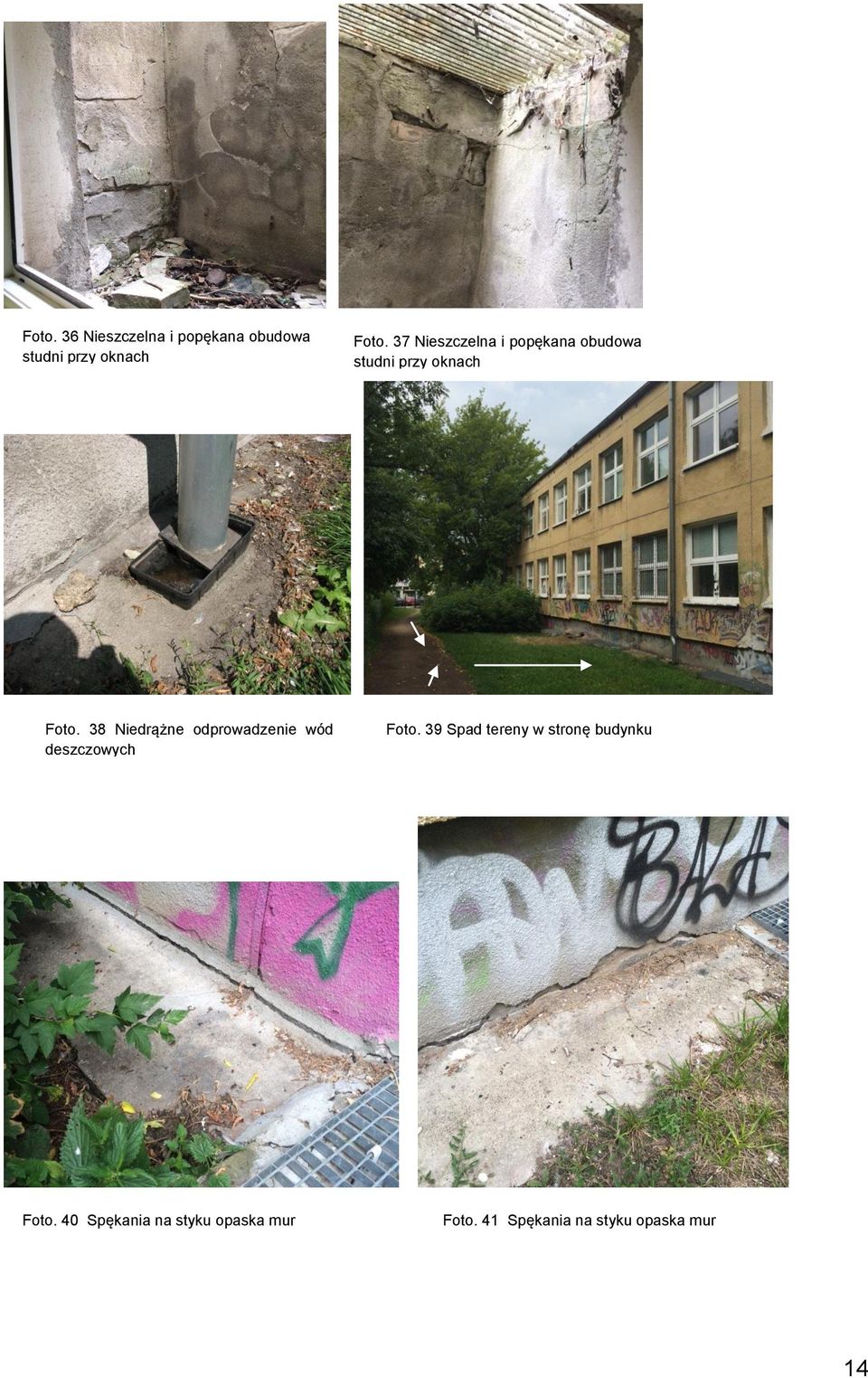 38 Niedrążne odprowadzenie wód deszczowych Foto.