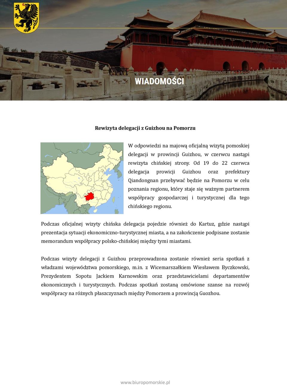 dla tego chińskiego regionu.