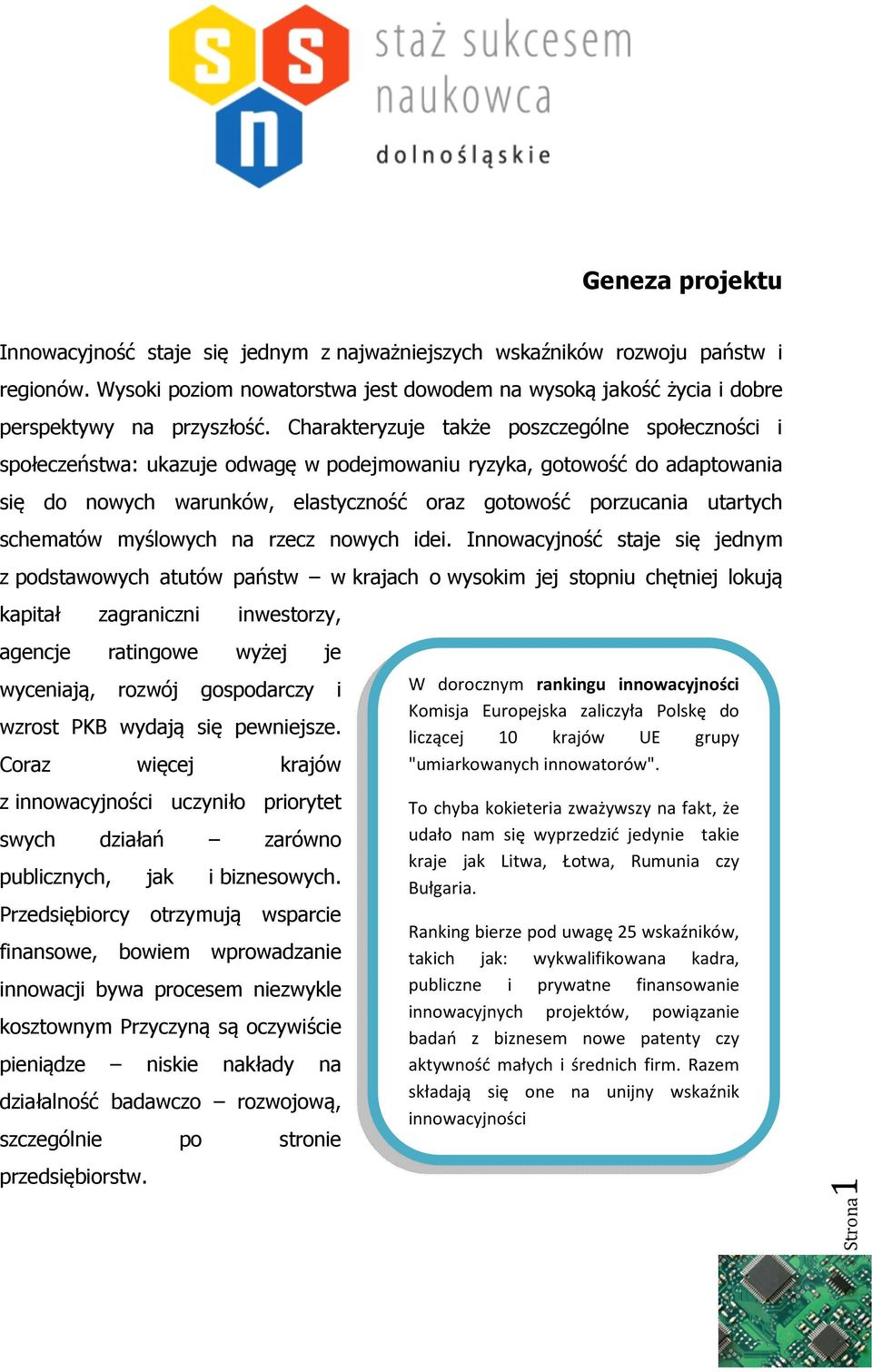 schematów myślowych na rzecz nowych idei.