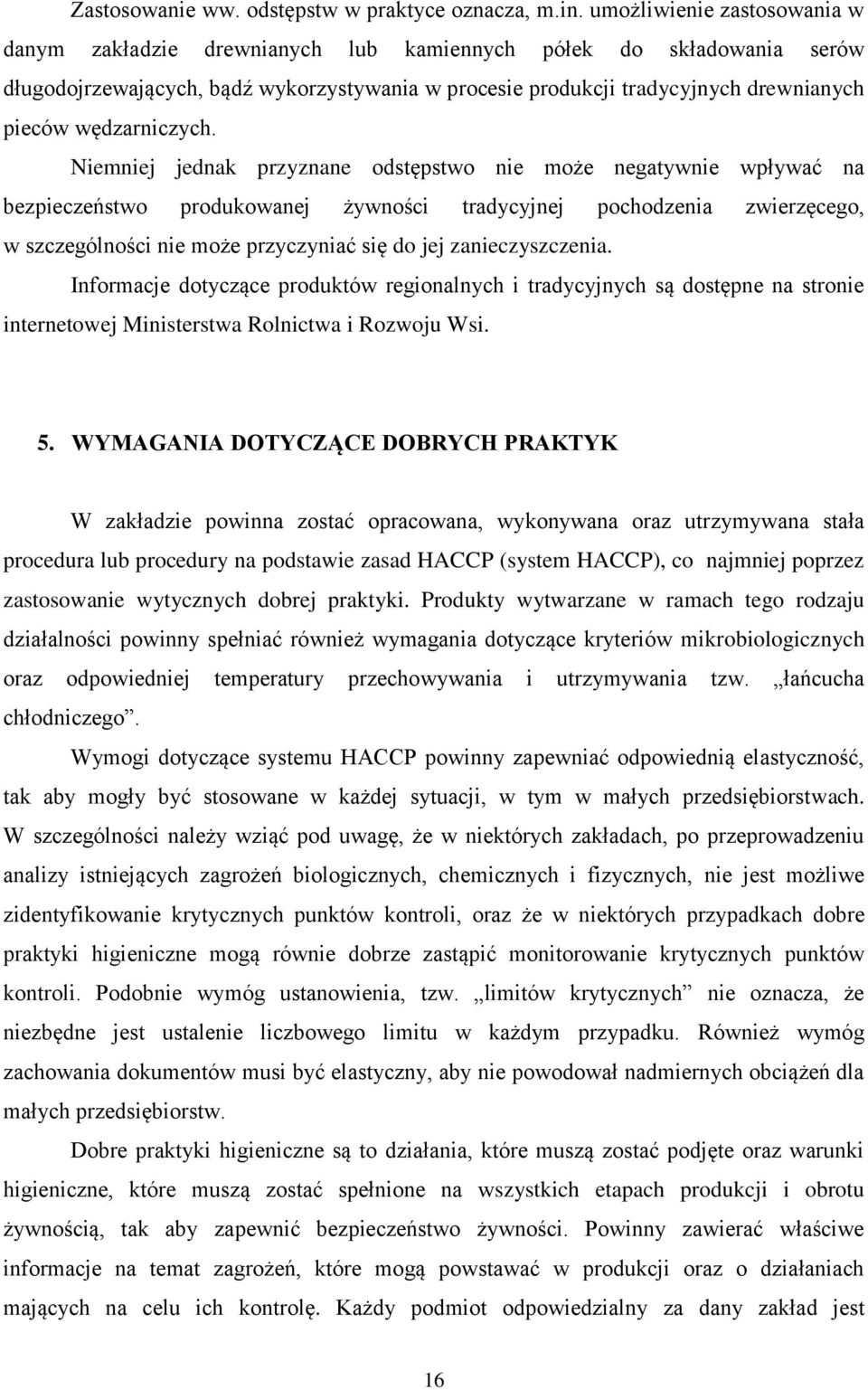 wędzarniczych.
