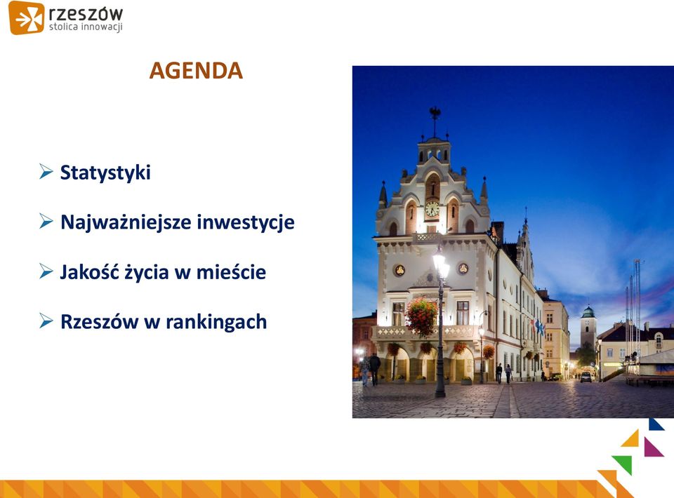 inwestycje Jakość