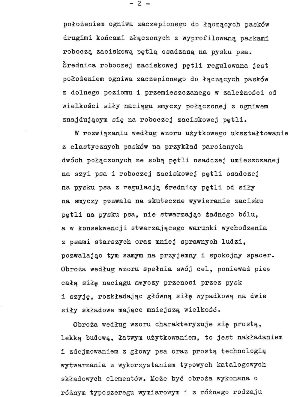 ogniwem znajdującym się na roboczej zaciskowej pętli.