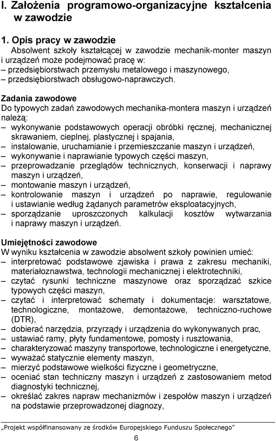 obsługowo-naprawczych.