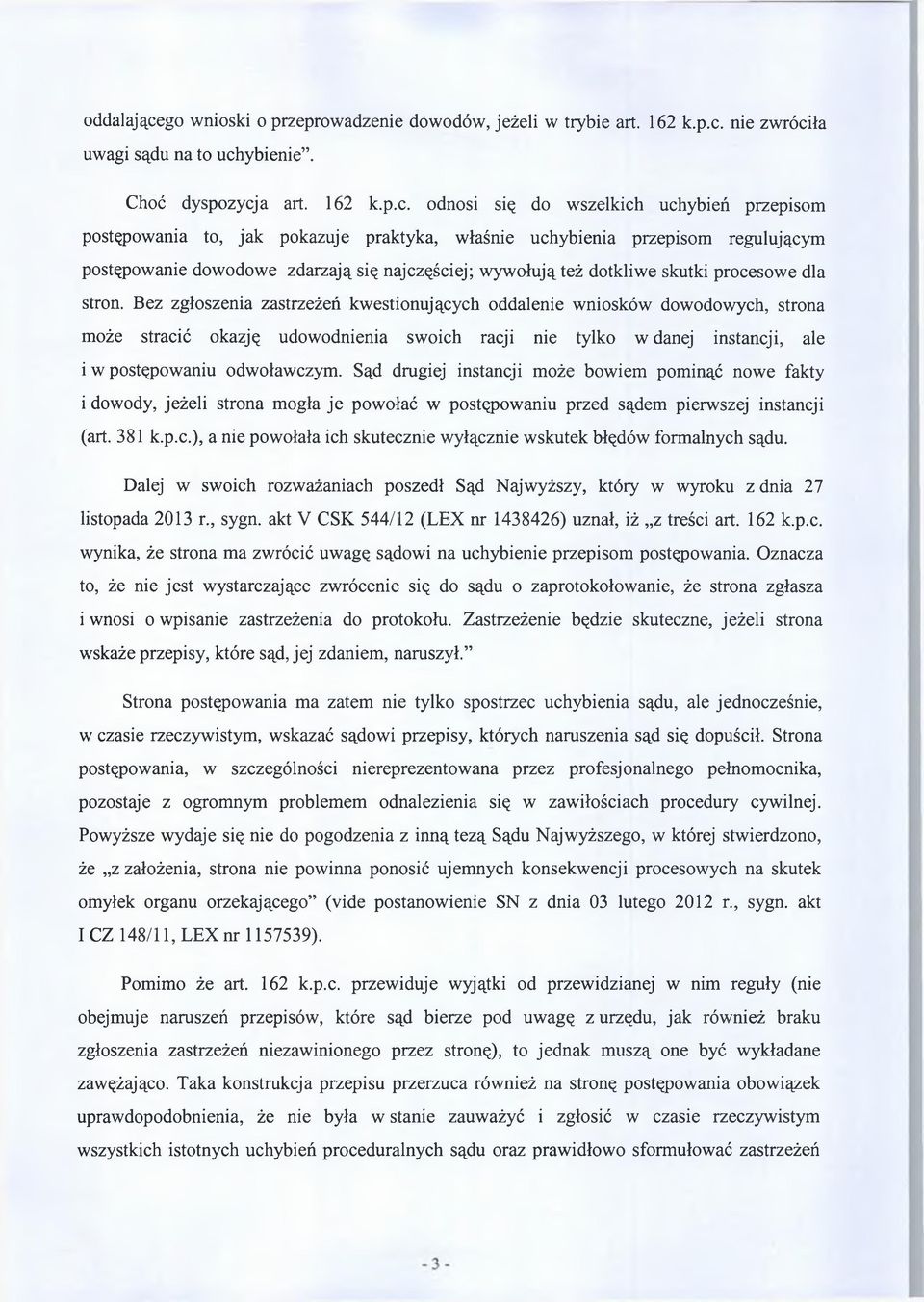 nie zwróci