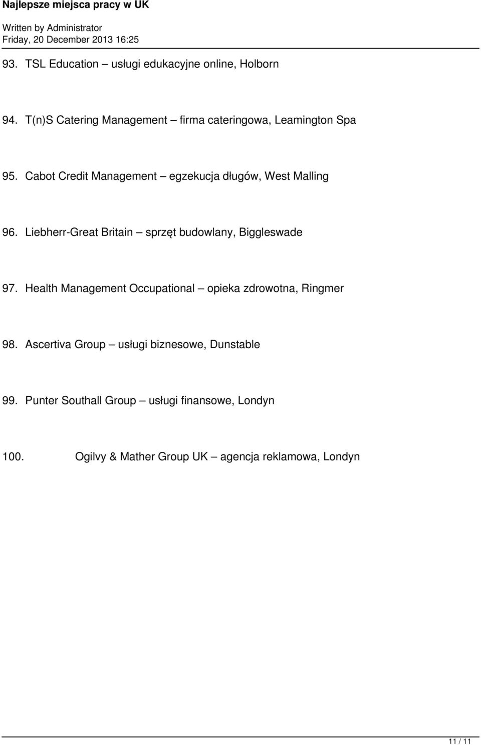 Cabot Credit Management egzekucja długów, West Malling 96.