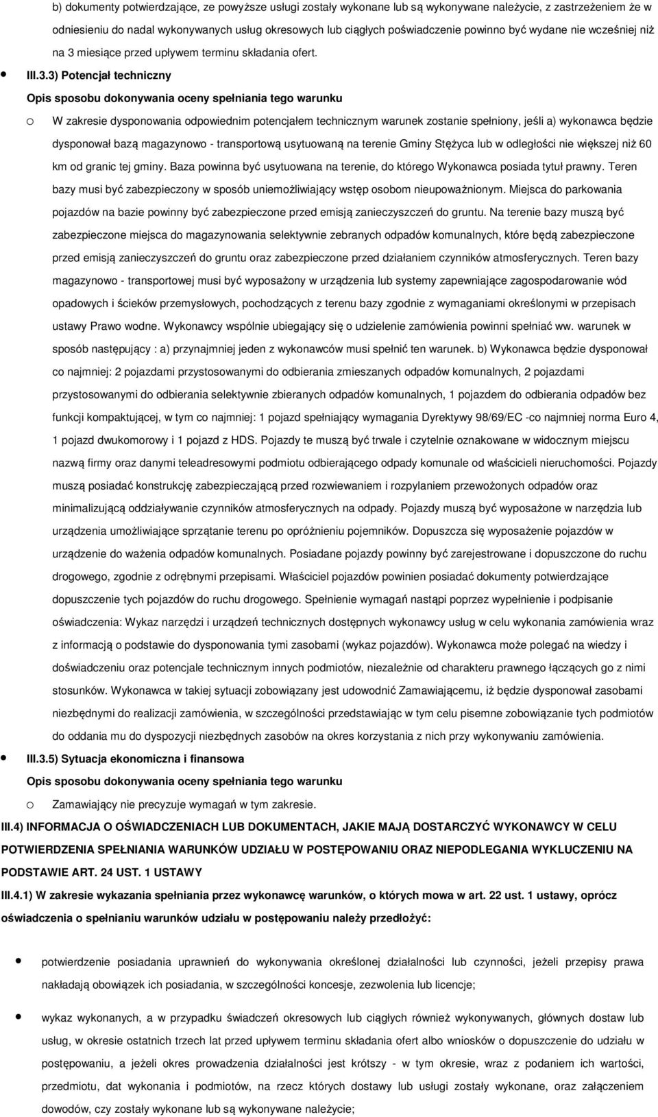 miesiące przed upływem terminu składania fert. III.3.