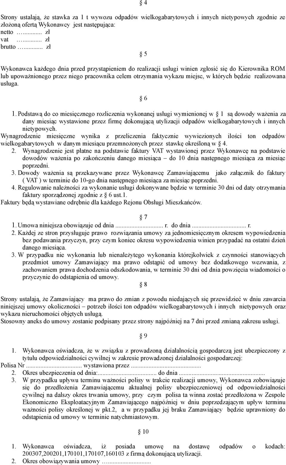 realizowana usługa. 6 1.