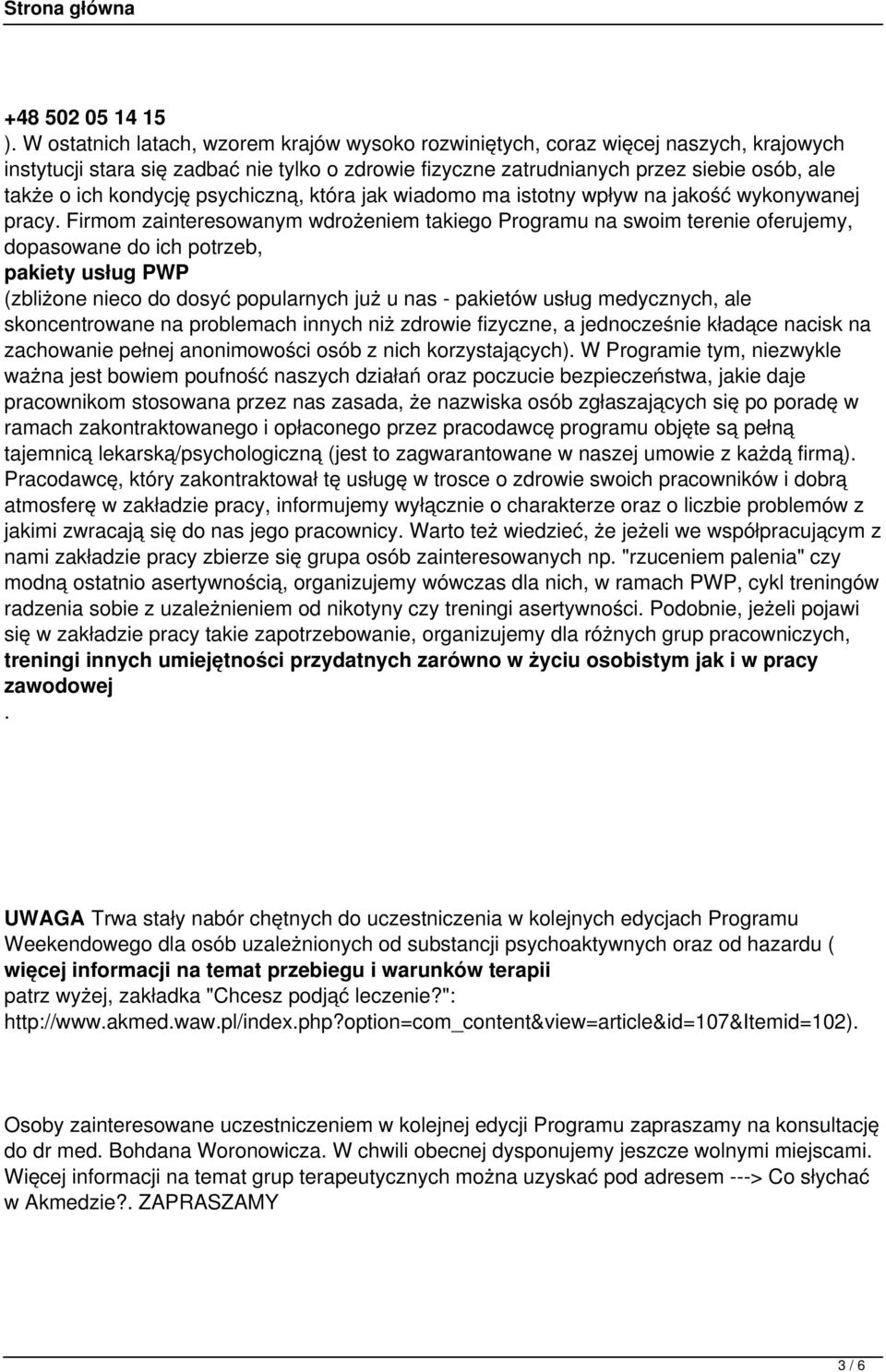 kondycję psychiczną, która jak wiadomo ma istotny wpływ na jakość wykonywanej pracy.