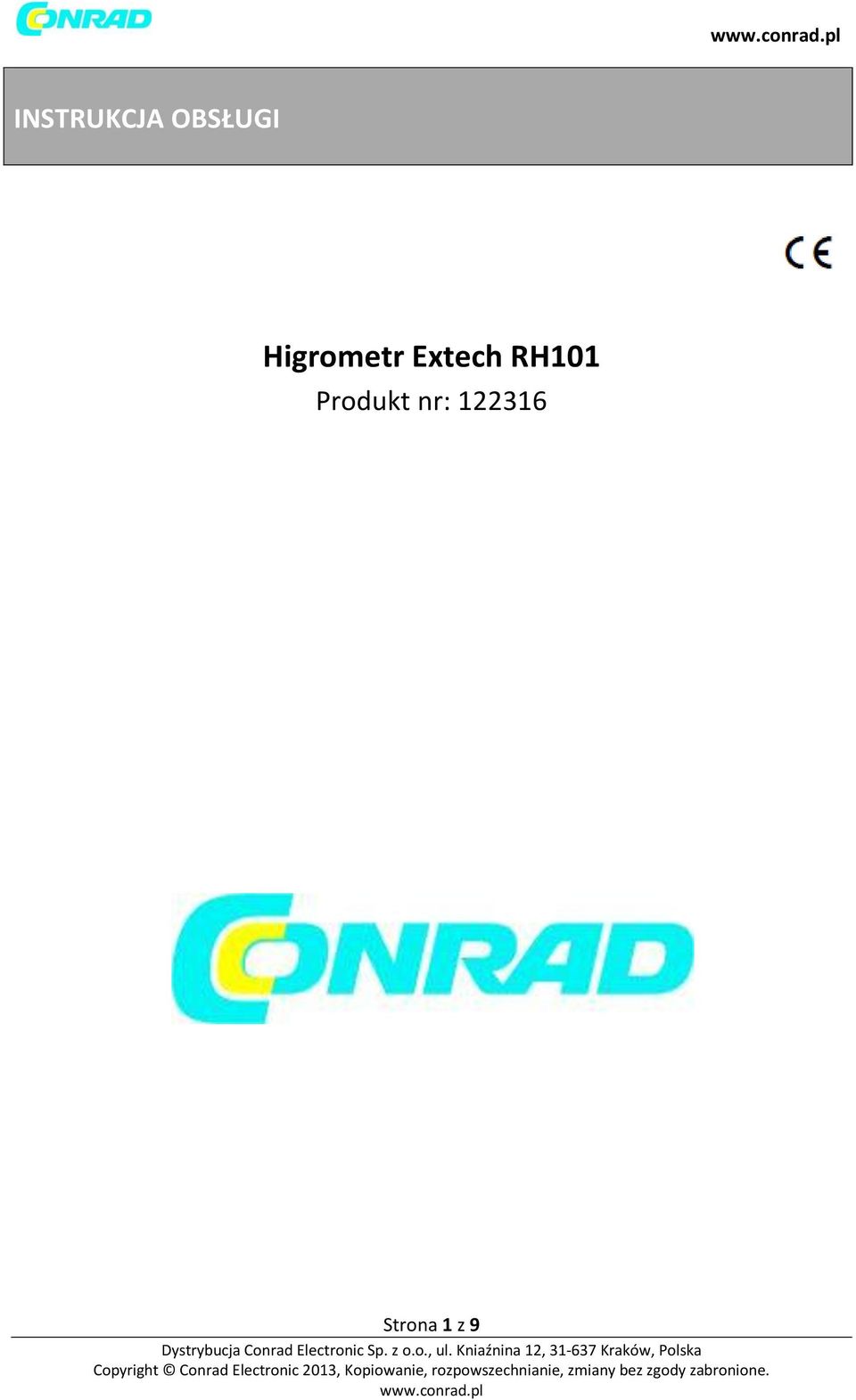 RH101 Produkt nr: