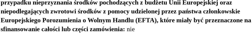 członkowskie Europejskiego Porozumienia o Wolnym Handlu (EFTA), które