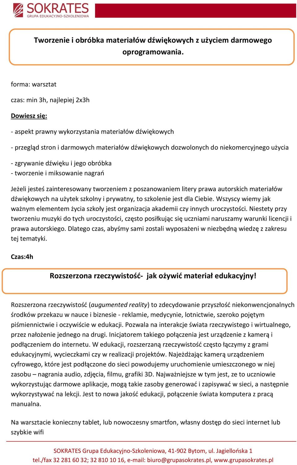 dźwięku i jego obróbka - tworzenie i miksowanie nagrań Jeżeli jesteś zainteresowany tworzeniem z poszanowaniem litery prawa autorskich materiałów dźwiękowych na użytek szkolny i prywatny, to