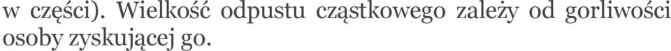 cząstkowego zależy