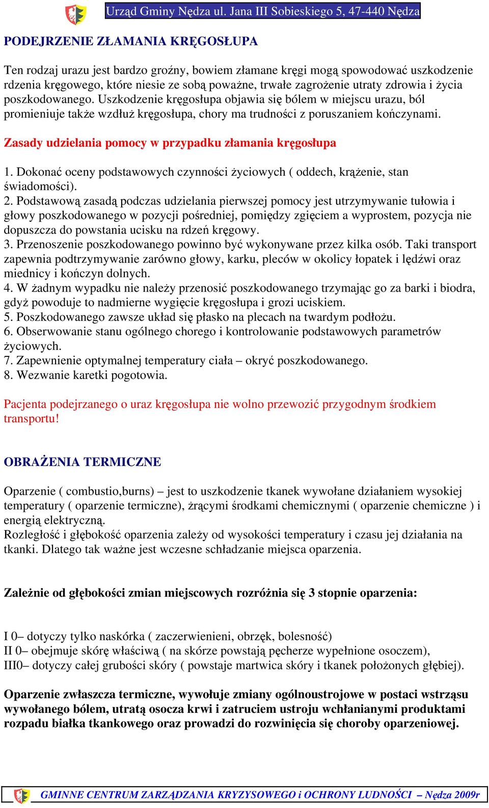 PIERWSZA POMOC MEDYCZNA - PDF Free Download