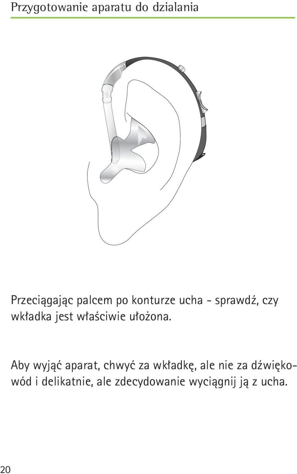 ułożona.