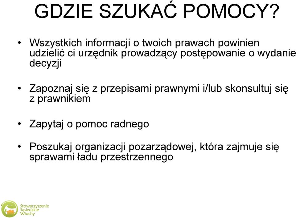 prowadzący postępowanie o wydanie decyzji Zapoznaj się z przepisami prawnymi