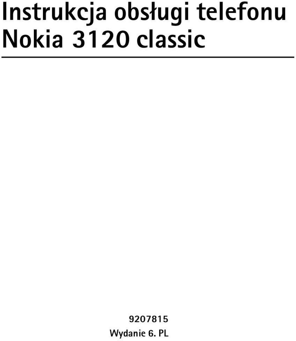 Nokia 3120
