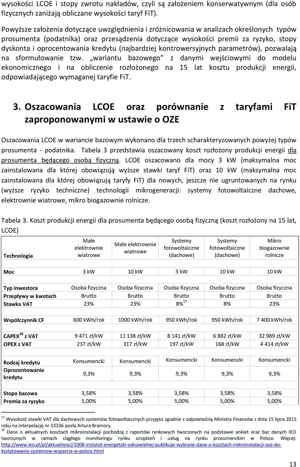 kredytu (najbardziej kontrowersyjnych parametrów), pozwalają na sformułowanie tzw.