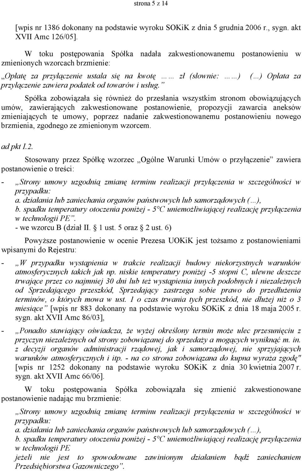 usług.