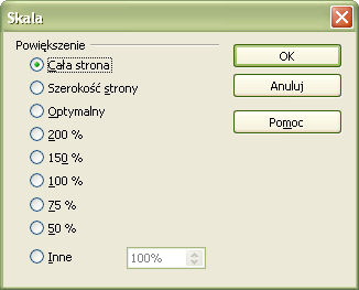 Ustawienia Tryb pełnoekranowy ctrl+shift+j lub widok->pełny ekran (nie