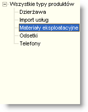 1.7. Rejestracja produktu lub usługi Program umożliwia rejestrację nowego produktu lub usługi w systemie. Wprowadzone dane mogą być wykorzystywane podczas wprowadzania faktur sprzedaży.