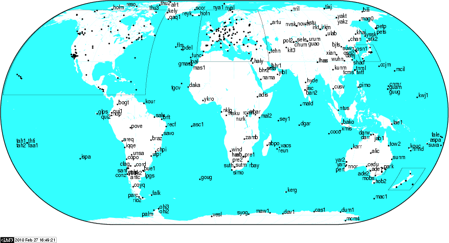 Systemy GNSS w pomiarach geodezyjnych 21/56 Międzynarodowy Ziemski